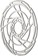 Jagwire Sport SR1 Disc Brake Rotor - 160mm, 6-Bolt, Silver