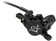 Hayes Dominion A2 Disc Brake and Lever - Front, Hydraulic, Post Mount, Stealth Black/Gray