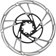 Jagwire Pro LR2 Disc Brake Rotor - 220mm, 6-Bolt, Silver/Black 