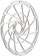 Jagwire Sport SR1 Disc Brake Rotor - 220mm, 6-Bolt, Silver 