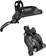 SRAM Maven Silver Disc Brake and Lever - Rear, Post Mount, 4-Piston, Aluminum Lever, SS Hardware, Black, A1 