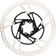 Jagwire Pro LR2-E Ebike Disc Brake Rotor with Magnet - 203mm, 6-Bolt, Silver/Black