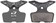 Jagwire Elite Cooling Disc Brake Pad fits SRAM Code 