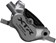 Shimano XTR M9220 Enduro Disc Brake and Lever - Left/Front, Post Mount, 4-Piston Caliper, SM-BH90-SBM Hose, Finned Metal Pads, Gray