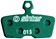 Sinter Green s2032 Compound Organic Disc Brake Pads - Avid/SRAM, Sinter Type 013, One Pair 