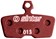Sinter Red s514 Compound Organic Disc Brake Pads - Avid/SRAM, Sinter Type 013, One Pair 