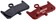 Sinter Red s514 Compound Organic Disc Brake Pads - Hayes, Sinter Type 023, One Pair 
