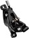 SRAM Level Silver Stealth Disc Brake and Lever - Front, Post Mount, 4-Piston, Aluminum Lever, SS Hardware, Black, C1 