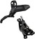 SRAM Level Silver Stealth Disc Brake and Lever - Front, Post Mount, 4-Piston, Aluminum Lever, SS Hardware, Black, C1 