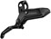 SRAM Level Silver Stealth Disc Brake and Lever - Rear, Post Mount, 4-Piston, Aluminum Lever, SS Hardware, Black, C1 