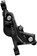 SRAM Level Silver Stealth Disc Brake and Lever - Rear, Post Mount, 4-Piston, Aluminum Lever, SS Hardware, Black, C1 