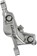SRAM Level Ultimate Stealth Disc Brake and Lever - Front, Post Mount, 4-Piston, Carbon Lever, Titanium Hardware, Black/Silver, C1 