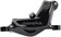 SRAM Code Silver Stealth Disc Brake Caliper Assembly - Front/Rear, Post Mount, 4-Piston, Black, C1 