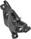 SRAM Level Bronze Stealth Disc Brake and Lever - Rear, Post Mount, 4-Piston, Aluminum Lever, SS Hardware, Dark Polar, C1 