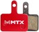 MTX Red Label RACE Disc Brake Pads - Ceramic/Kevlar Compound, Shimano Deore, 2-Piston, Single Set