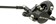 Hayes Dominion T2 Disc Brake and Lever - Rear, Hydraulic, Post Mount, Black, Limited Edition