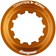 Hope Center Lock Disc Lockring - Orange