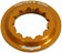 Hope Center Lock Disc Lockring - Orange