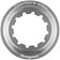 Hope Center Lock Disc Lockring - Silver