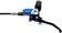 Hope Tech 4 E4 Disc Brake and Lever Set - Front, Hydraulic, Post Mount, Blue