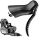 TRP Hylex RS Disc Brake and Lever - Rear, Hydraulic, 2-Piston, Flat Mount, Black 