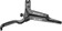 TRP DH-R EVO HD-M846 Disc Brake and Lever - Rear, Hydraulic, 4-Piston, Post Mount, Black 