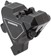 Shimano Altus BR-UR300 Rear Flat-Mount Hydraulic Disc Brake Caliper with Resin Pads withouth Fins, Black 