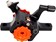 Paul Component Engineering Klamper Disc Caliper, Short Pull, Black with Orange Adjusters