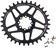 Wolf Tooth Elliptical Direct Mount Chainring - 32t, SRAM Direct Mount, Drop-Stop B, For SRAM 8-Bolt Cranksets, 0mm Offset, Black