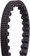 Gates Carbon Drive CDX CenterTrack Belt - 125t, Black