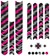 Muc-Off DH/Enduro/Trail Frame Protection Kit - 45-Piece Kit, Bolt 