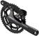 Shimano Tiagra FC-R460 Crankset - 170mm, 10-Speed, 46/34t, 110 BCD, Hollowtech II Spindle Interface, Black 