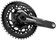 SRAM Force Crankset - 167.5mm, 2x 12-Speed, 46/33t, Direct Mount, DUB Spindle Interface, Iridescent Gray, D2