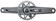 SRAM GX Eagle T-Type Wide Crankset - 170mm, 12-Speed, 32t Chainring, Direct Mount, 2-Guards, DUB Spindle Interface, Dark Polar 