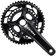 Shimano GRX FC-RX820-2 Crankset - 170mm, 12-Speed, 48/31t, 110/80 BCD, Hollowtech II, Black