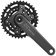 Shimano CUES FC-U6000-2B Crankset - 170mm, 9/10/11-Speed, 36/22t, Asymmetric 96 BCD, Hollowtech II, CL 3mm Outboard, Black