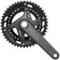 Shimano CUES FC-U6010-2 Crankset - 175mm, 11-Speed, 46/32t, Asymmetric 110 BCD, Hollowtech II, Black