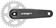 TRP CK-8050 Crankset - 165mm, 12-Speed, For 68/73mm Frame BB, DM CINCH Chainring Interface, 30mm Spindle, Sandblasted Black 