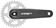 TRP CK-8050 Crankset - 170mm, 12-Speed, For 68/73mm Frame BB, DM CINCH Chainring Interface, 30mm Spindle, Sandblasted Black 
