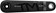 Samox Platinum TM-1 Carbon Crankset - 155mm, 3-Bolt, Direct Mount, DUB Spindle, Black
