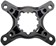 Cane Creek eeWings Chainring Spider - 4-Bolt, 110 and 80 Asymmetric BCD, 3-Bolt Mount Type, Shimano GRX 1x and 2x Systems, Black