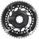 SRAM RED AXS Power Meter Crankset - 167.5mm, 12-Speed, 48/35t, Direct Mount, DUB Spindle Interface, Natural Carbon, D1