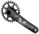 Samox M3 Crankset - 170mm, 10-12 Speed, 32t, 3-Bolt Direct Mount, 24mm Spindle, Black