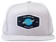 Park Tool HAT-10L Snapback Hat - Light Gray, Standard







