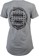 Surly The Ultimate Frisbee Women's T-Shirt - Gray, Large 