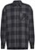 Five Ten Long Sleeve Flannel Shirt - Gray/Black, Small 