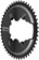 Wolf Tooth Aero Direct Mount 1x Chainring - 48t, 4-Bolt, Drop-Stop ST, Compatible with Shimano Dura-Ace R9200/R9200-P Only, Black