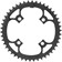 Full Speed Ahead Ebike Chainring for Bosch Gen 3 - 46t, 104 BCD, 4-Bolt, Steel, Black