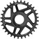 Wolf Tooth Shimano EP-8 Direct Mount Chainring - Drop-Stop ST, 34T, Black