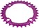 RaceFace 1x Narrow Wide Chainring - 36t, 104 BCD, 10-12 Speed, 7075 Aluminum, Purple